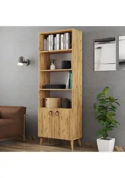 Mobilya Karşılaştırması: Ferniso 2 Kapaklı Kitaplık ve Mobitopya Dekoratif Raf