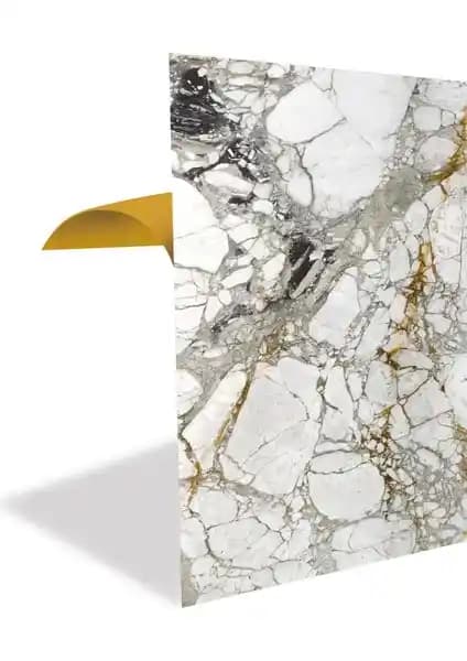 Tink Kendinden Yapışkanlı Taş Mermer Desenli PVC Panel ile Kolay ve Estetik İç Mekan Dekorasyonu