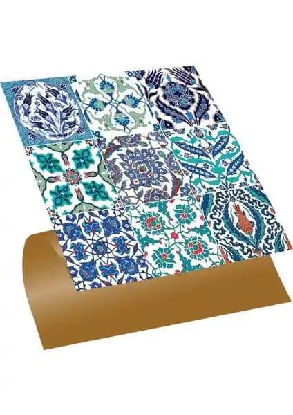 Tink Kendinden Yapışkanlı Tezgah Arası Kaplama Çini ile Hızlı ve Pratik Dekorasyon Yenileme