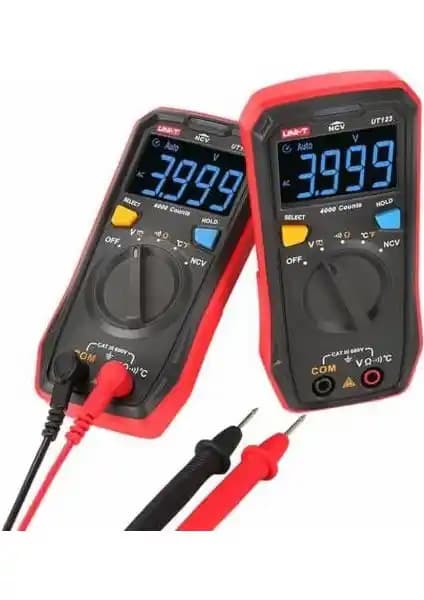 Uni-T UT123 LED Ekran Otomatik Multimetre: Çok Amaçlı Güvenilir Elektrik Ölçüm Aracı