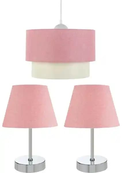 Evlight 3'lü Modern Aydınlatma Seti Şık ve Fonksiyonel Tasarım Özellikleriyle