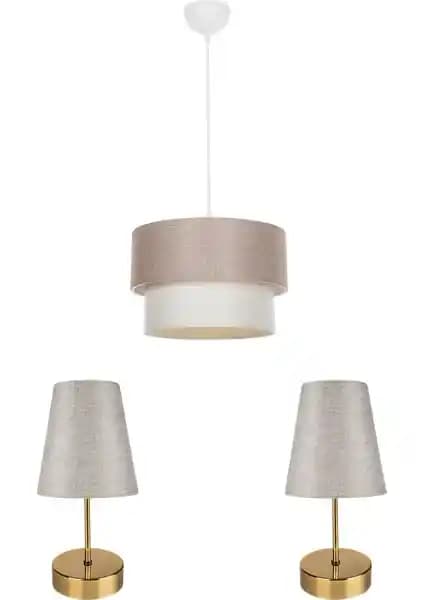 Manogrup Yatak Odası Aydınlatma Seti Modern ve Şık Tasarım Detaylarıyla