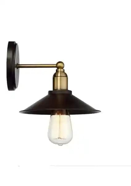 Ömür Avize Retro Rustik Eskitme Duvar Lambası Aplik Dekoratif ve Dayanıklı Tasarım